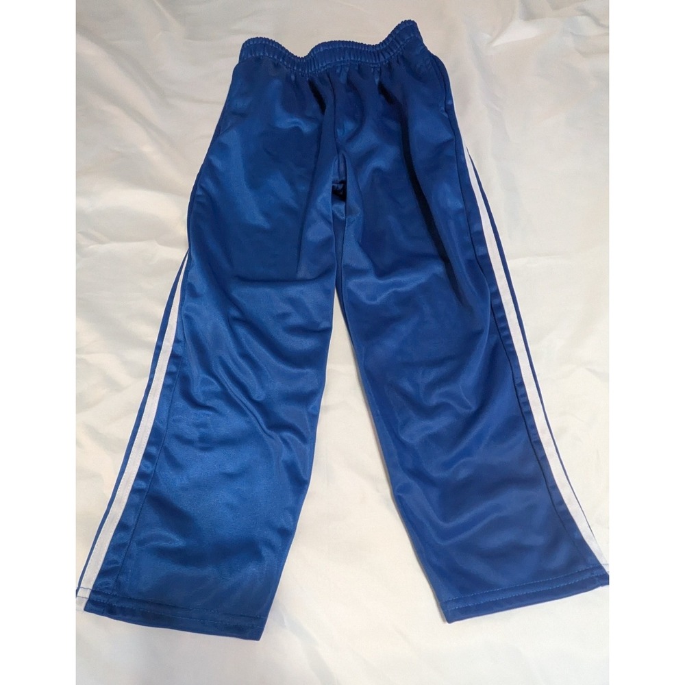 Resinta‎ Track Pants Kids XS Blue Excellent Side Stripe Athletic Joggers